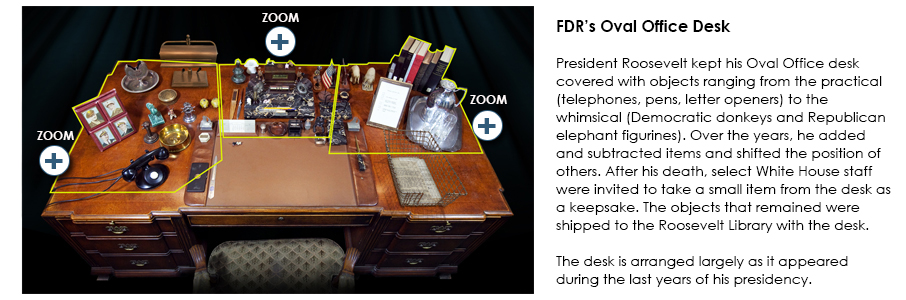 Fdr Museum Fdr S Oval Office Desk